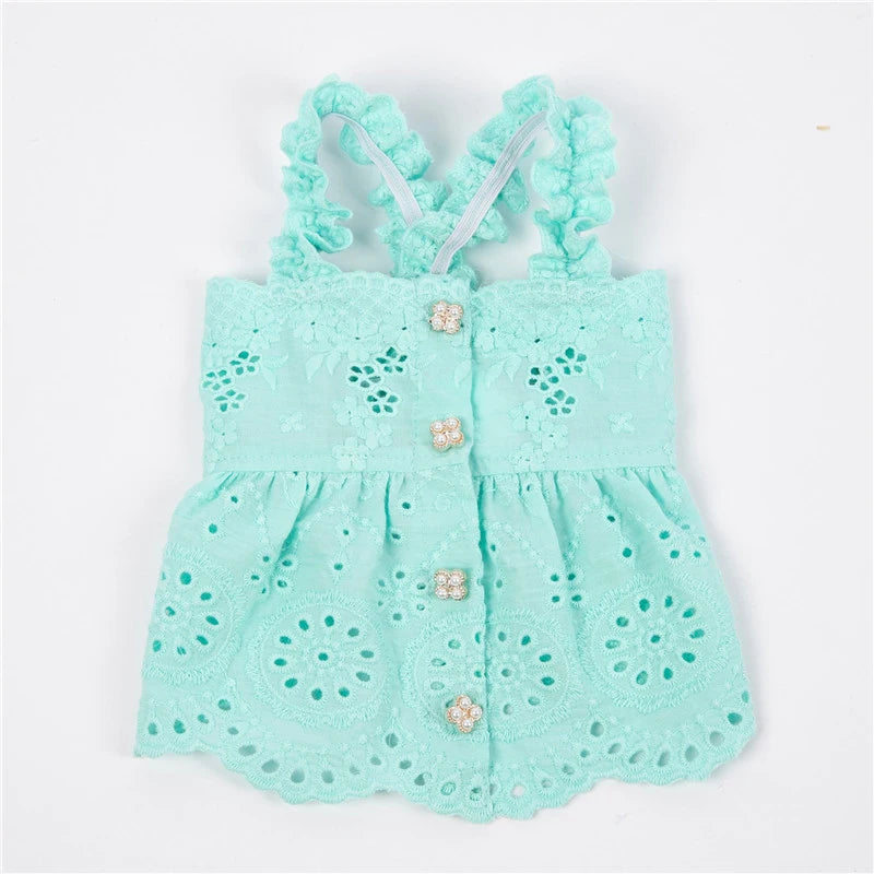 Cat Skirt Dog Dress Summer Pet Clothes Puppy Clothing Dresses Chihuahua Yorkshire Terrier Yorkies Pomeranian Poodle Pet Costumes - MYFURRY FLUFFY