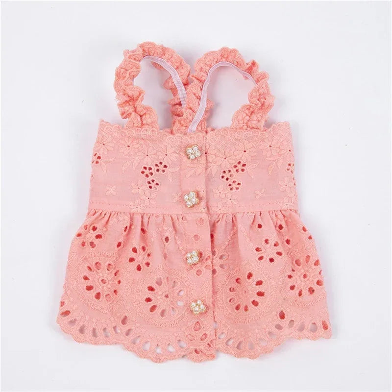 Cat Skirt Dog Dress Summer Pet Clothes Puppy Clothing Dresses Chihuahua Yorkshire Terrier Yorkies Pomeranian Poodle Pet Costumes - MYFURRY FLUFFY