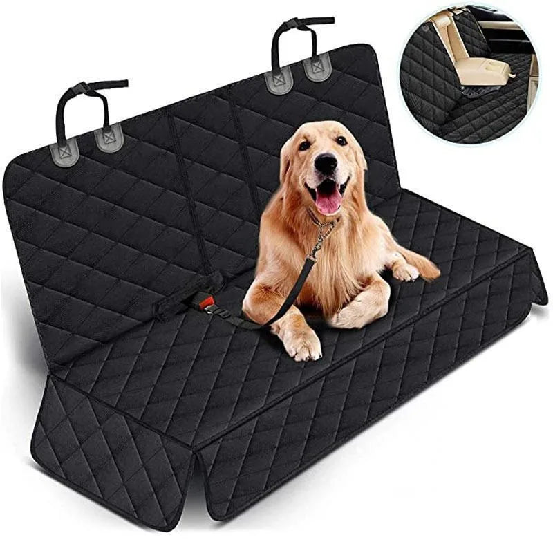 Dog Car Seat Cover Waterproof Pet Travel Dog Carrier Hammock Car Rear Back Seat Protector Mat Safety Carrier For Dogs Safety Pad - MYFURRY FLUFFY