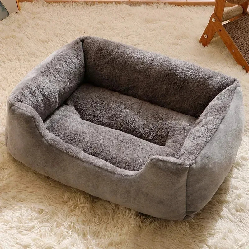 Bed for Cats Pet Products Cushions Kitten Goods Accessories Dog All Houses Supplies Things Accessory Habitats Basket House Beds - MYFURRY FLUFFY